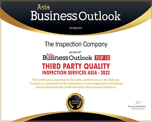 most promising third party quality inspection service providers certificate